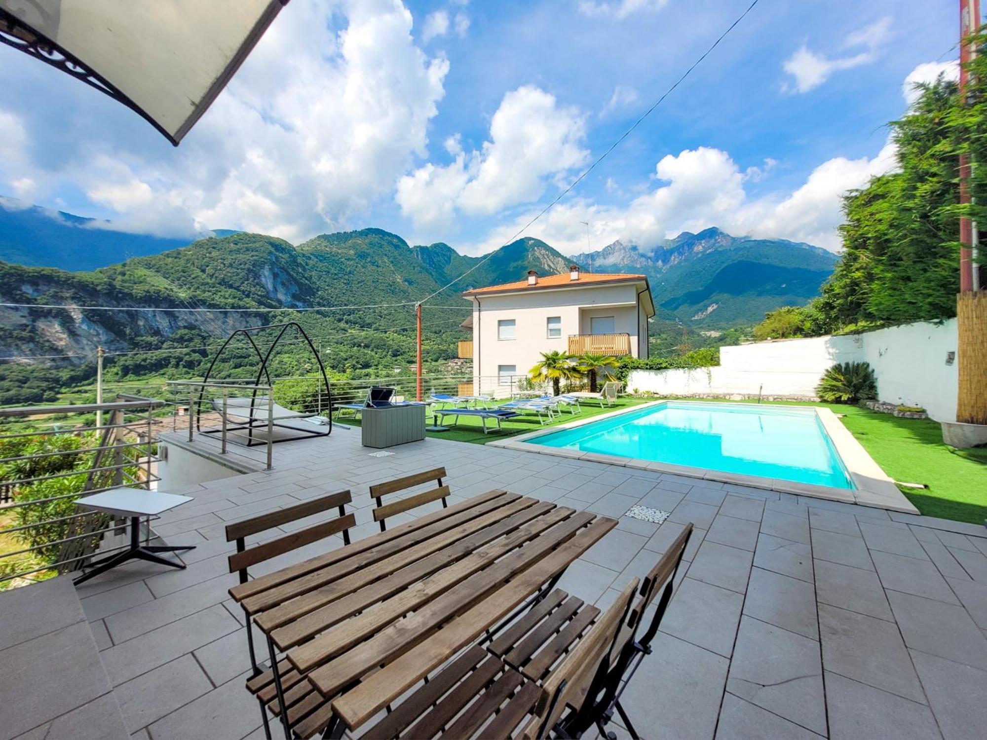 Infinity View Garda Lake Tenno Exterior photo