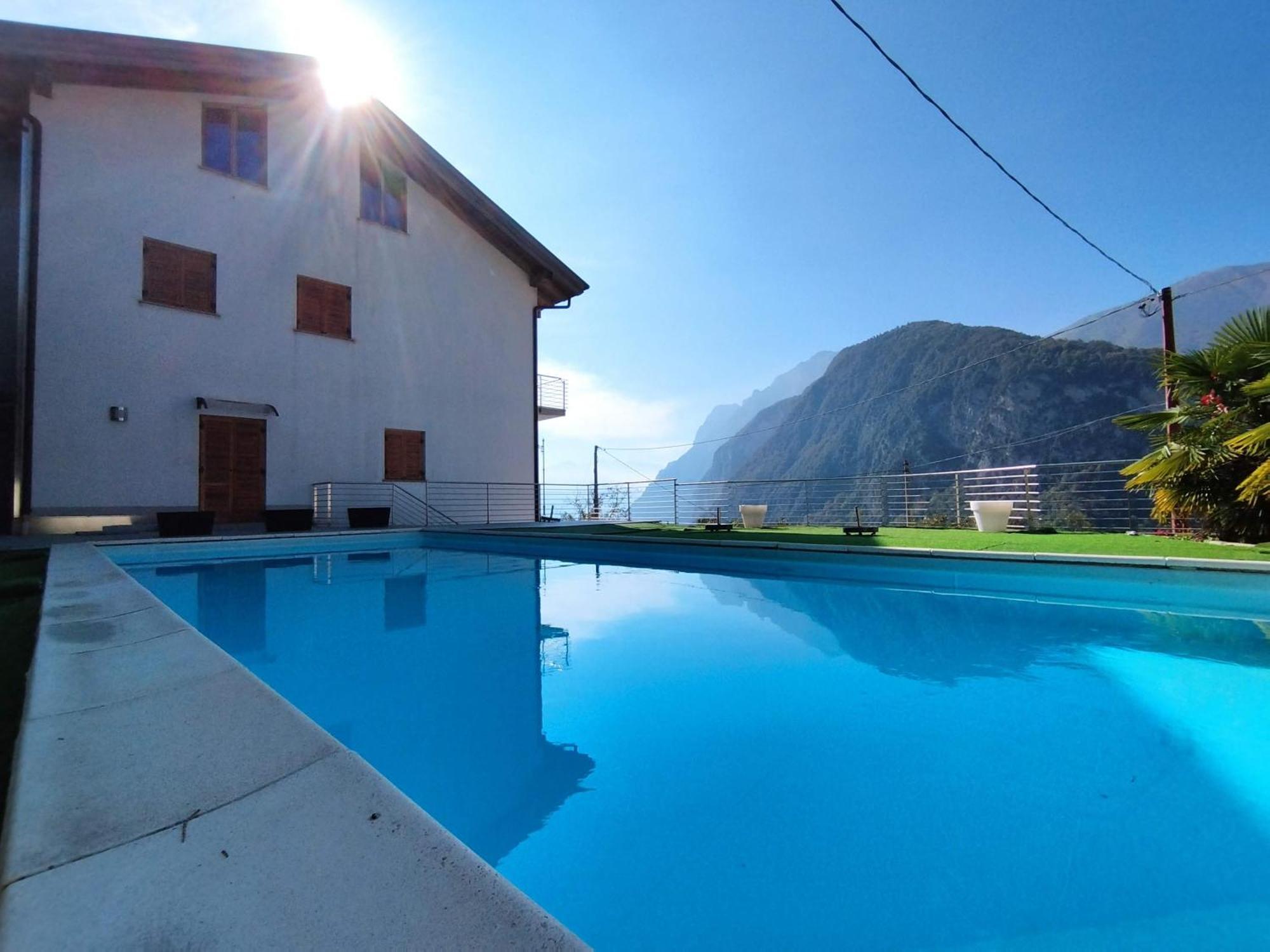 Infinity View Garda Lake Tenno Exterior photo